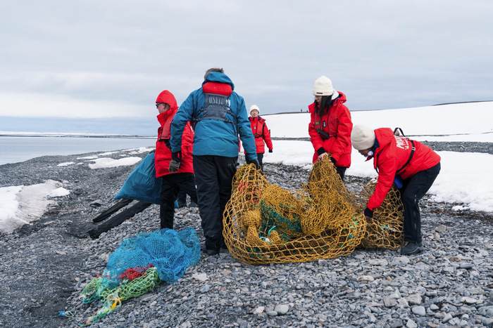 Poseidon expeditions sea spirit conservation netting 2 @AlexWilliams